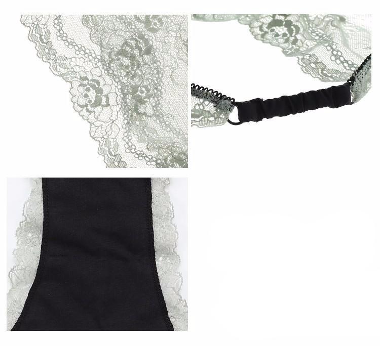 Ультра-тонкий чувственный кружевной комплект