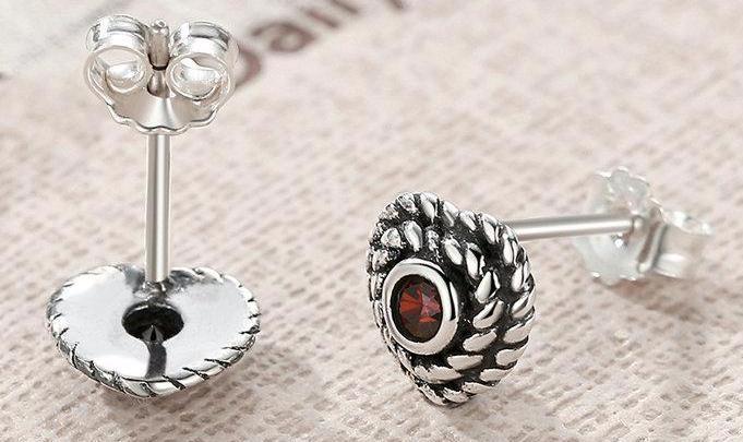 Серебряные сережки