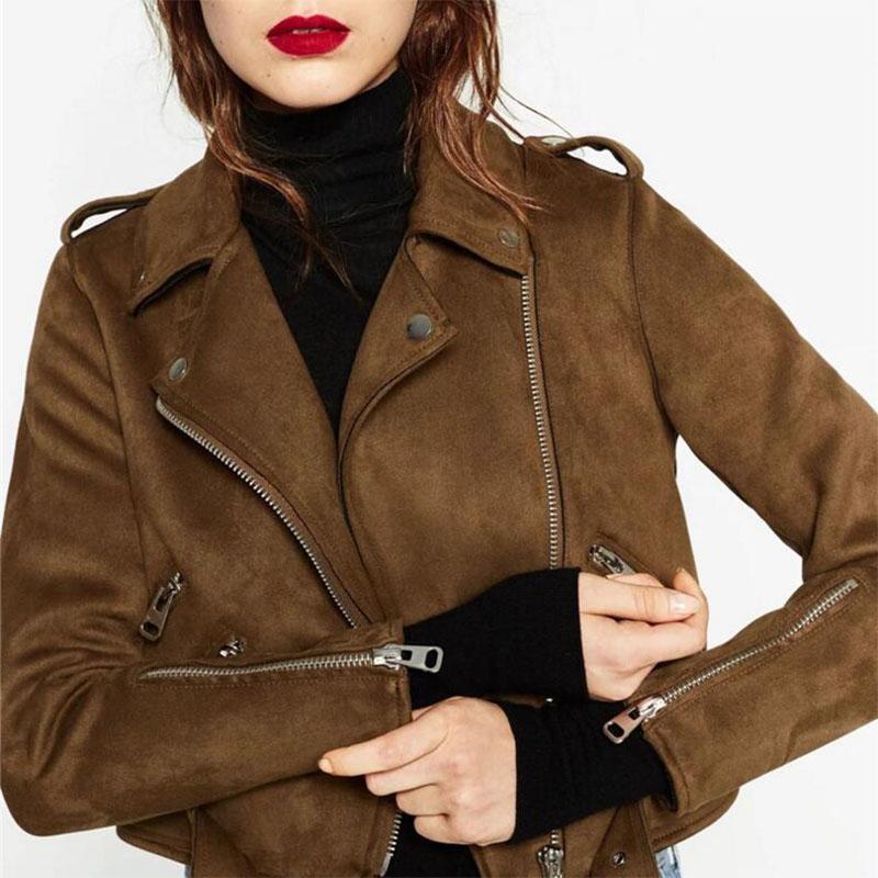 Женская кожаная косуха